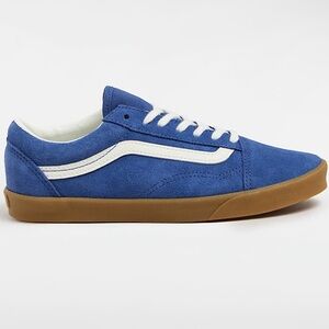 Vans Men's Blue and White Sneakers